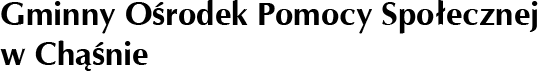 Gminny Ośrodek Pomocy Społecznej w Chąśnie